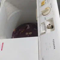 لباسشویی دوقلو شستشو  و خشک  کن مارک توشیبا