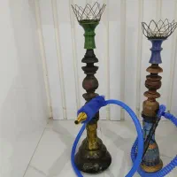 قلیان چوبی دو سیب