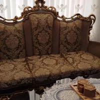 فروش مبلمان خانگی وکاملا تمیز وسالم|مبلمان خانگی و میز عسلی|ابریشم, |دیوار