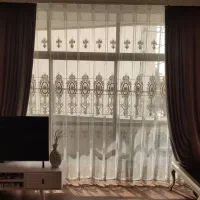 پرده کاملا سالم و نو