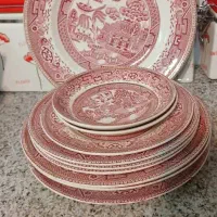 ظروف  چینی آنتیک انگلیسی|کلکسیون اشیاء عتیقه|شاهین‌شهر, فردوسی|دیوار