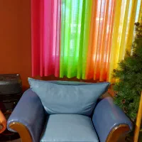 مبل چرم تک نفره|مبلمان خانگی و میز عسلی|چالوس, |دیوار