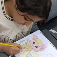 طراحی سیاه قلم و نقاشی کودکان