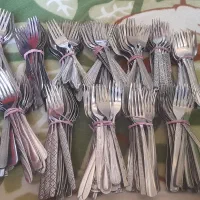 قاشق چنگال آلمانی وژاپنی۷۰۰عدد سنگین وسالم|ظروف سرو و پذیرایی|تهران, هاشمآباد|دیوار