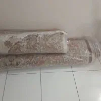دوتخته فرش کاشان شسته و کاور شده