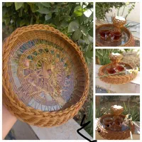 بافت سبد اول سفارش،بعد بافت و تحویل|ظروف نگهدارنده، پلاستیکی، یکبارمصرف|بیرجند, |دیوار