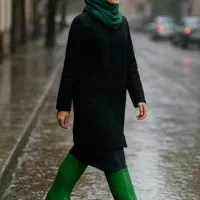 چکمه زنانه ضد آب وشیک-مخصوص روزهای بارانی و کارگاه|کیف، کفش، کمربند|قم, کلهری|دیوار