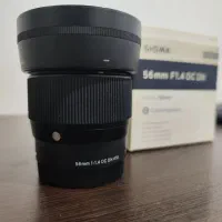 لنزsigma56mm f1.4سیگما for sony