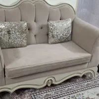 یک دست مبل ۷ نفر با میز تلویزیون در حد نو|مبلمان خانگی و میز عسلی|اسلامشهر, مطهری|دیوار