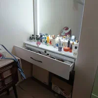 میز دراور آینه و کشو مخفی چراغ دار.جهت عروس|مبلمان خانگی و میز عسلی|مشهد, بهشت|دیوار