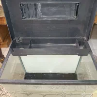 اکواریوم شیشه خم با در