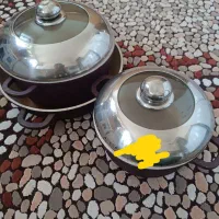 فروش سماور گازی وسرویس قابلمه ۵تکه|سماور، چایساز، قهوهساز|ایلام, |دیوار