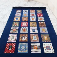 یک جفت فرش ستاره کویر طرح شاهسون