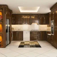 کابینت کمد دیواری تی‌وی‌والMDF مستقیم از کارگاه|مصالح و تجهیزات ساختمان|بندر کنگان, |دیوار