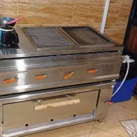 هود صنعتی و فر ۵ کاره استیل