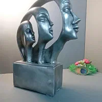 دکوری سه رخ پلی استر رنگ ثابت|مجسمه، تندیس، ماکت|کرج, کیانمهر|دیوار