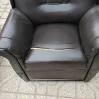 مبل راحتی چرم