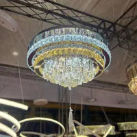 لوستر مربع کلیپس|لوستر و چراغ آویز|گرگان, |دیوار