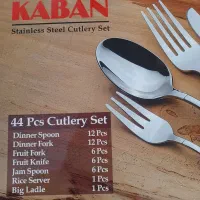 سرویس ۴۴ پارچه قاشق وچنگال KABAN|ظروف سرو و پذیرایی|شاهین‌شهر, دهخدا|دیوار