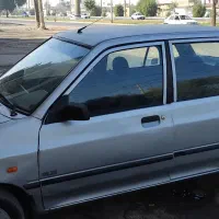 پراید مدل ۸۷ شاسی سالم پلمپ رنگ نصف گلگیر عقب