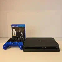 ps4 slim دودسته با بازی the last of us 1|کنسول، بازی ویدئویی و آنلاین|رشت, تازه آباد|دیوار