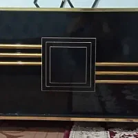 میز مدیریت MDF مشکیطلایی نو|مبلمان اداری|نیشابور, شریعتی|دیوار