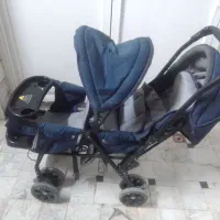 کالسکه دوقلو دلیجان در حد نو