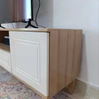 ست میز تلوزیون و اینه کنسول درجه یک|بوفه، ویترین، کنسول|پرند, فاز ۵|دیوار