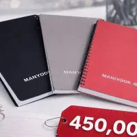 فروش ویژه دفتر طلقی سیمی ۱۰۰ برگ و با کیفیت