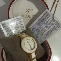 ساعت ویولت زنانه/اصل ژاپن/شناسنامه دار/ نو