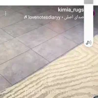 فرش برند کیمیا فرش دست بافت پشمی و سبک مدرن