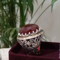 انگشتردستساز نقره عقیق یمن اصل(توضیحات)