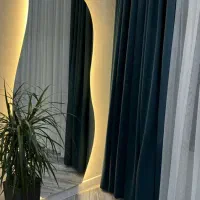 فروش ویژه آینه قدی دفرمه با نورپردازی خاص