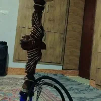 قلیان چوب گردو رخ پرنده