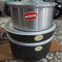 قابلمه و ماهی‌تابه تفلون و رویی
