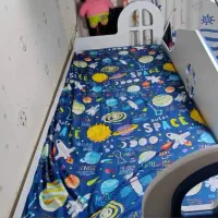 تخت و کمد نوجوان دو طبقه طرح کشتی