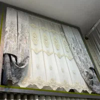 پرده عمده مدل فلت