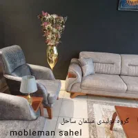 مبل راحتی مکانیز8نفره شرکتی مدل اسپاکو آماده تحویل|مبلمان خانگی و میز عسلی|آبیک, |دیوار