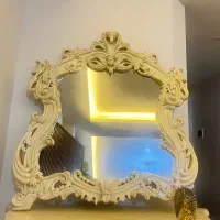 آینه کنسول کاملا سالم|بوفه، ویترین، کنسول|رشت, دیانتی|دیوار