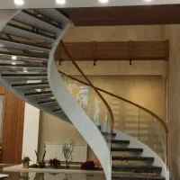 شیشه سکوریت جانپناه پله شیشه ای درب های اتومات|خدمات پیشه و مهارت|رامسر, |دیوار