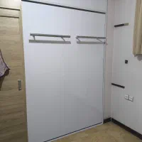 تخت تاشو 140*200 عمودی|تخت و سرویس خواب|شاهین‌شهر, نظامی|دیوار