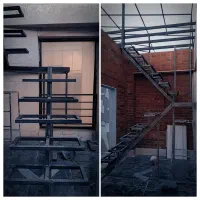 جوشکاری سایه‌بان پله آلاچیق