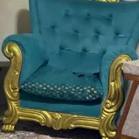مبل هفت نفره چوب قدیمی بینظیر