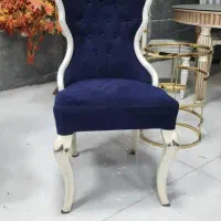 صندلی دست دوم فلزی مدل روشا تالاروخانه عقد