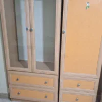 کتابخانه و کمد لباس بچه گانه|تخت و سرویس خواب|کرج, شهرک فهمیده|دیوار