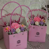 باکس گل شمع