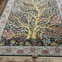 دو تخته فرش شش متری فرهی ویه جلو دری دو در یک