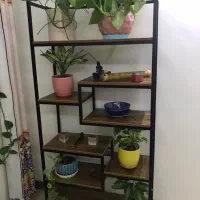 استند فلزی کتابخانه شلف استند گل(فروشگاه قبادی)|کتابخانه، شلف، قفسههای دیواری|تهران, یافت آباد جنوبی|دیوار