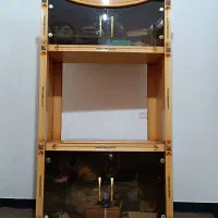 ویترین سه تکه با چوب راش مبلغ ۱۸/۵۰۰|بوفه، ویترین، کنسول|شیراز, مسلم|دیوار