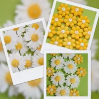 شمع مدیتیشن و شمع تراپی یازده سانتی و گل بابونه